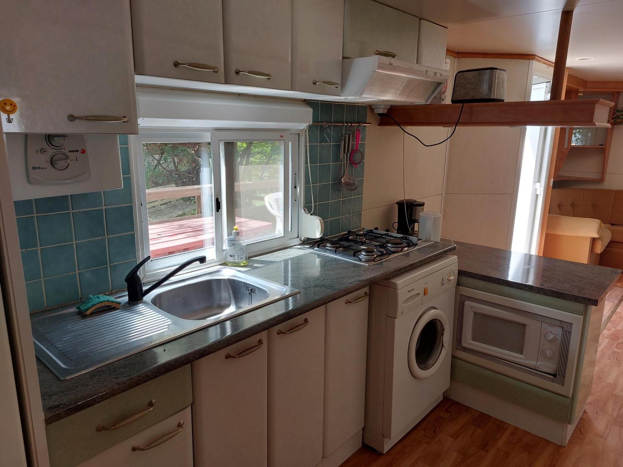 Camping L'Enclave Mobil-Home Estavar 外观 照片