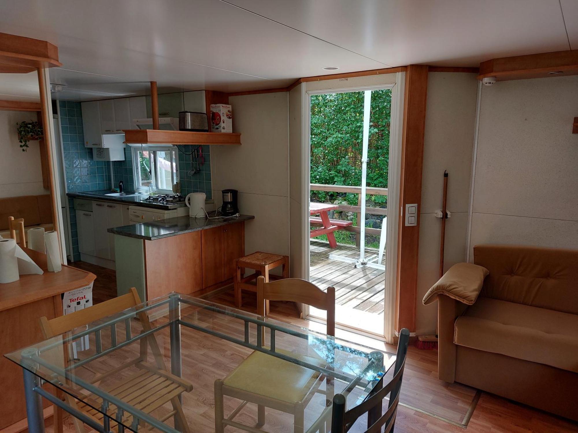 Camping L'Enclave Mobil-Home Estavar 外观 照片