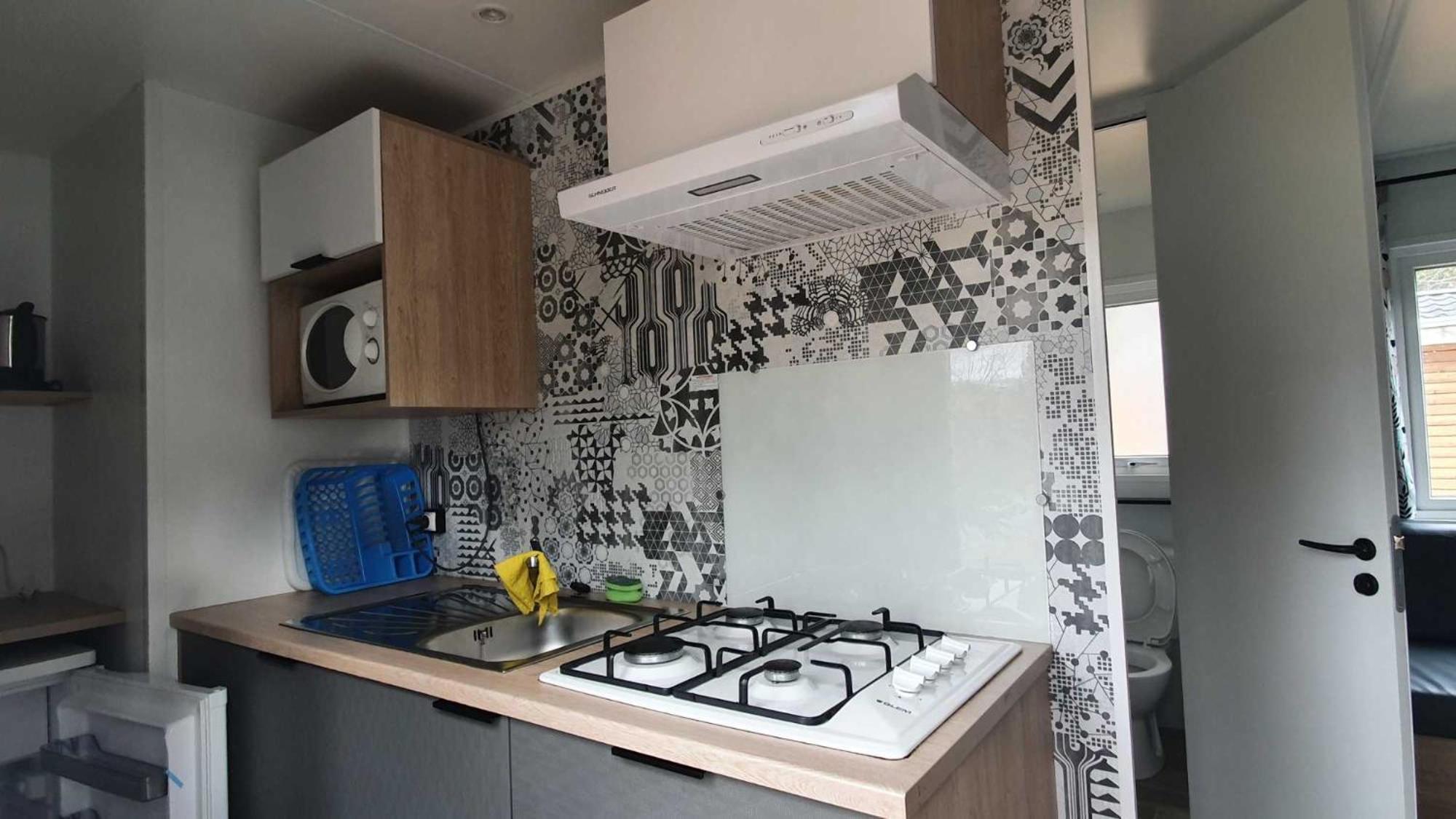 Camping L'Enclave Mobil-Home Estavar 外观 照片