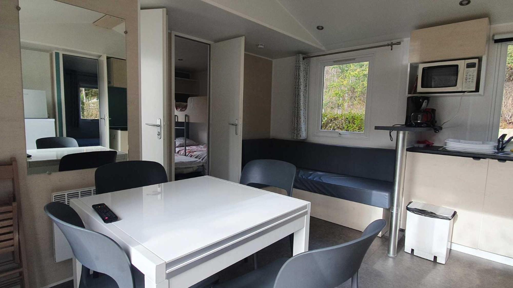 Camping L'Enclave Mobil-Home Estavar 外观 照片