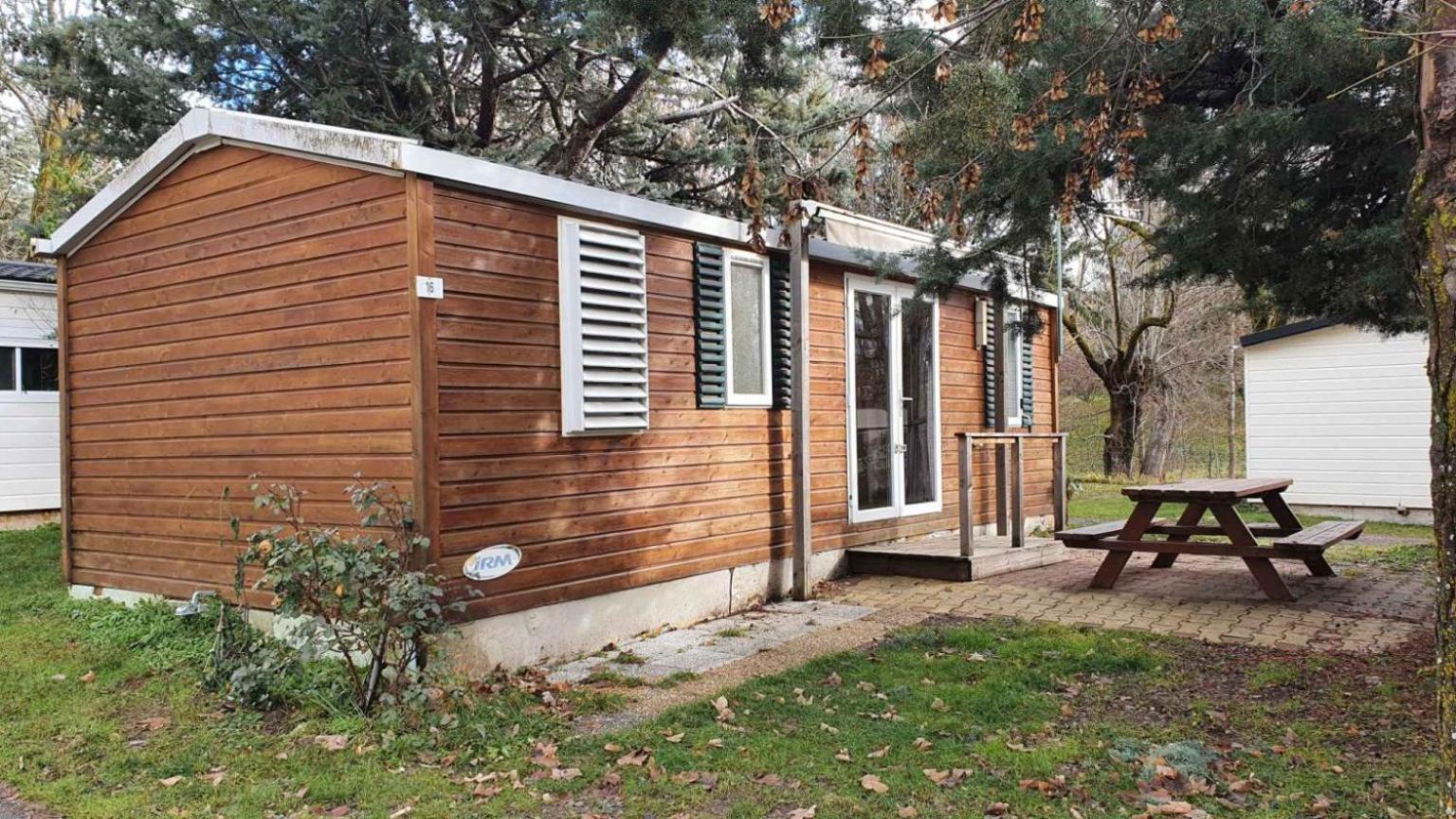 Camping L'Enclave Mobil-Home Estavar 外观 照片
