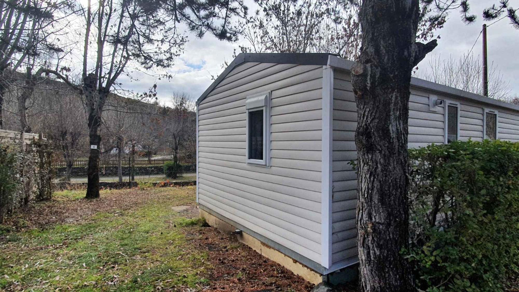 Camping L'Enclave Mobil-Home Estavar 外观 照片