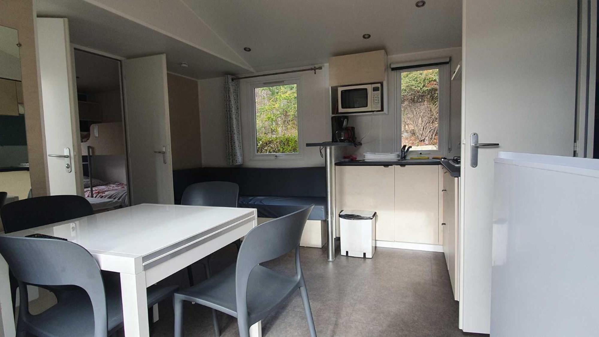 Camping L'Enclave Mobil-Home Estavar 外观 照片
